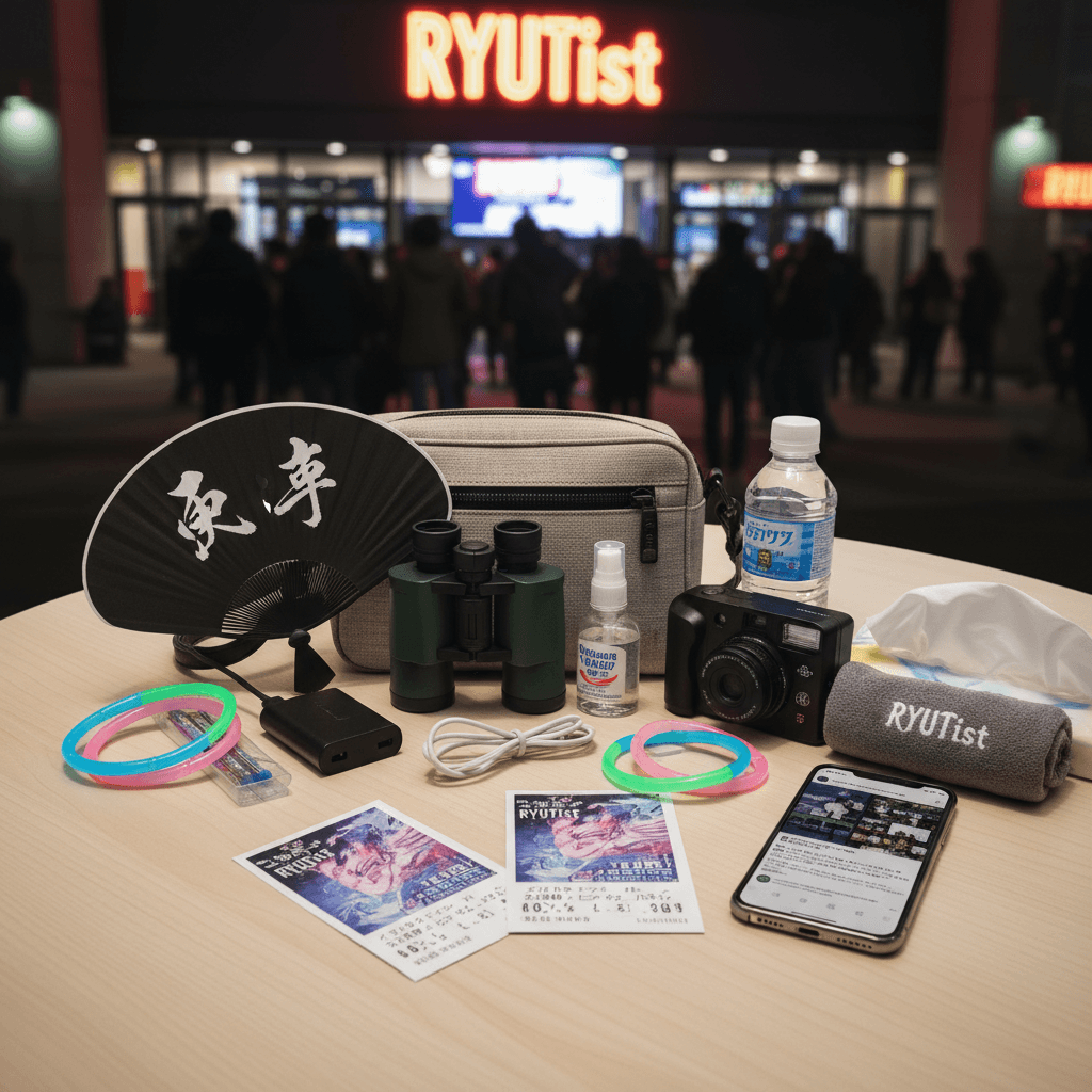 RYUTistライブ持ち物完全ガイド|初心者からベテランまで最高の体験を