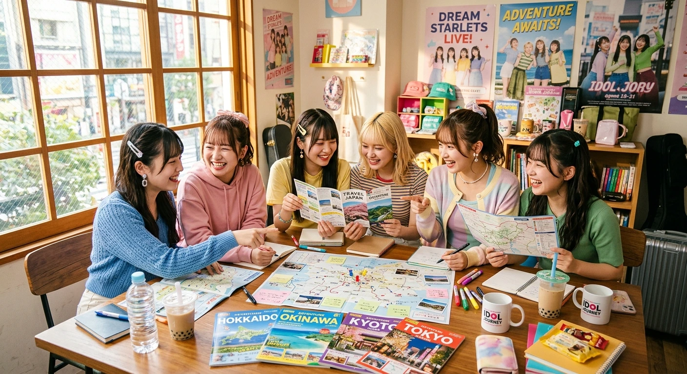 ローカルアイドルの遠征を楽しむ方法！旅の計画と時間の使い方 