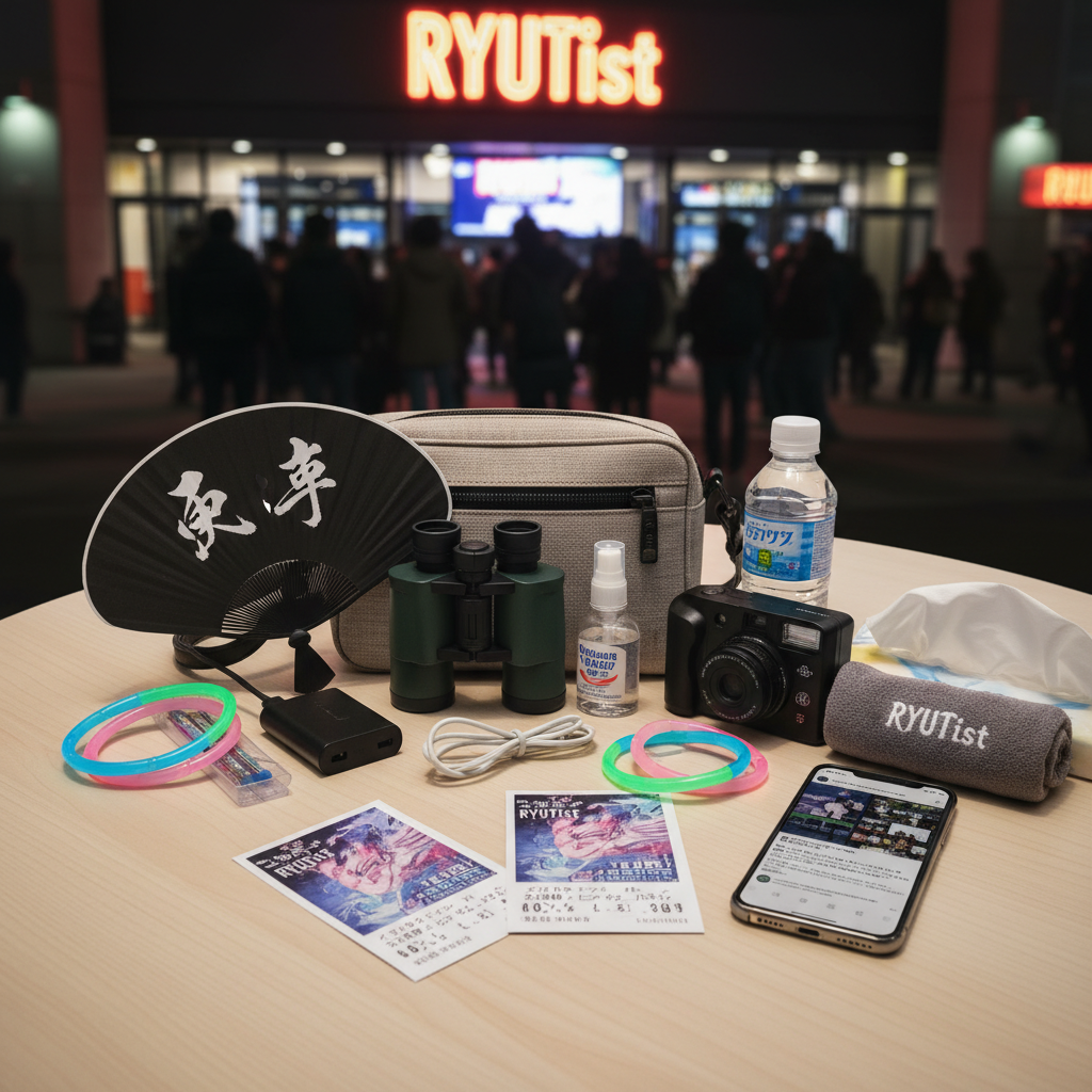 RYUTistライブ持ち物完全ガイド|初心者からベテランまで最高の体験を